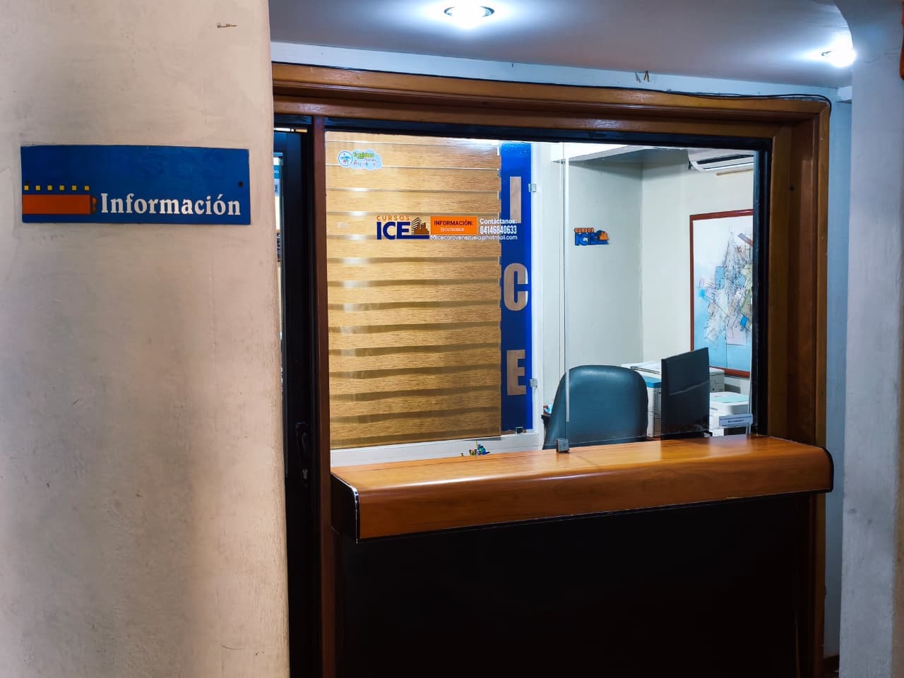 Recepción del instituto ICE